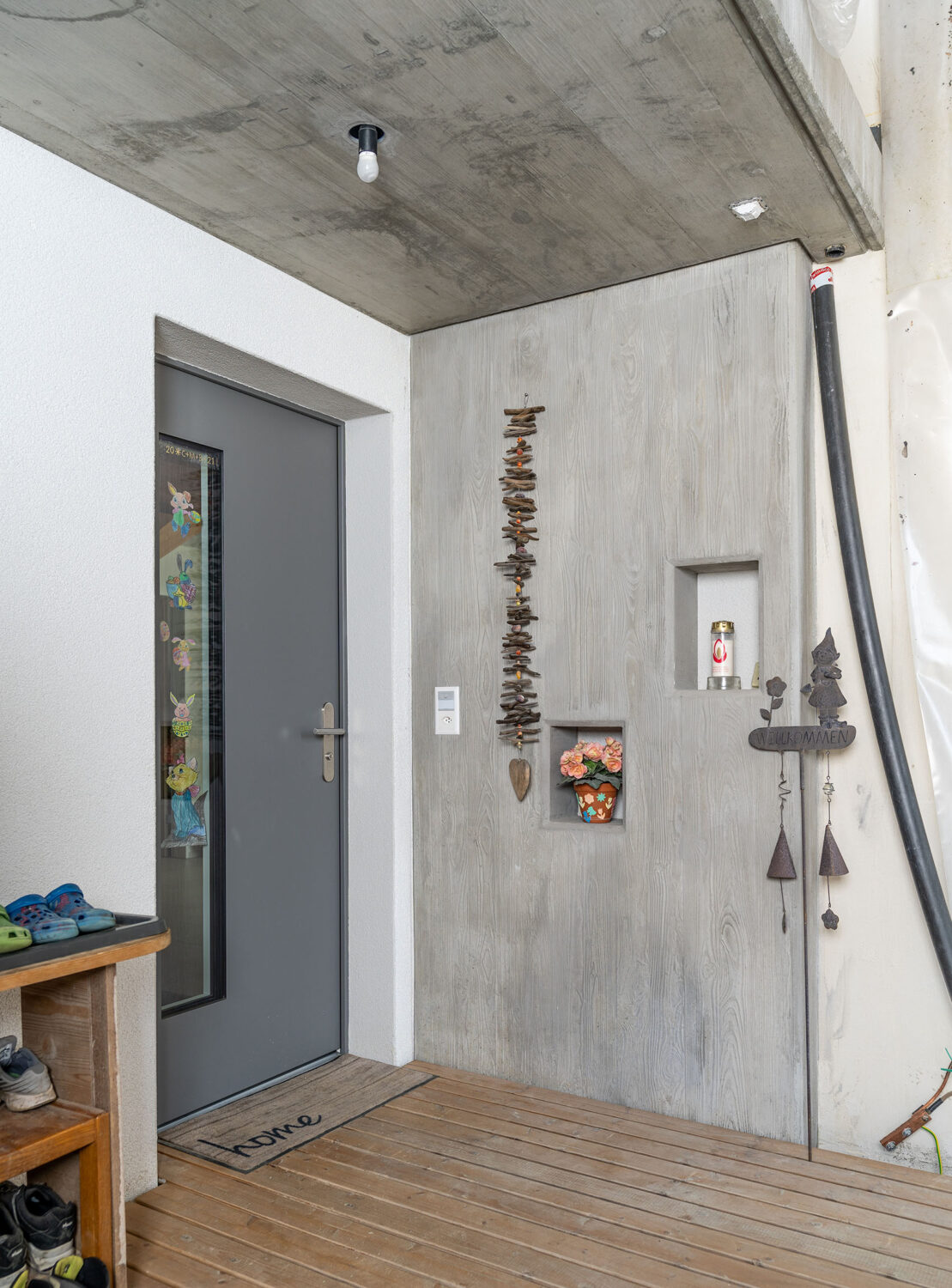 Sichtbeton Hauseingang