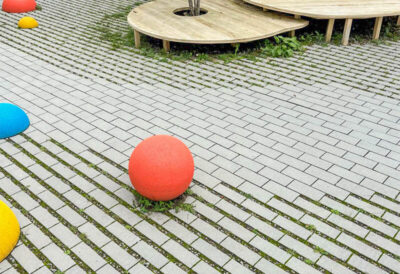 Nachhaltige Pflastersteine aus Beton